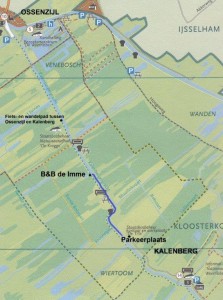 Locatie Groepsaccommodatie de Imme in de Weerribben