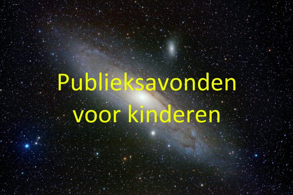 Publieksavonden speciaal voor kinderen in Sterrenwacht de Weerribben