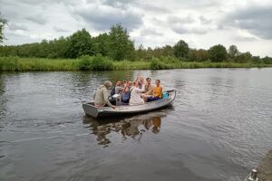 Vertrek van De Imme naar de parkeerplaats